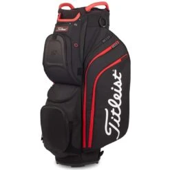 Titleist 2022 Cart 15 Cart Bag 13 Titleist 2022 Cart 15 Cart Bag -Golf Shop titleist 2022 cart 15 cart bag black black red itempicture 1