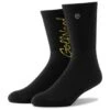 TravisMathew Time Capsule Crew Socks -Golf Shop travismathew time capsule crew socks black itempicture